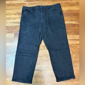 ASOS black ankle jeans